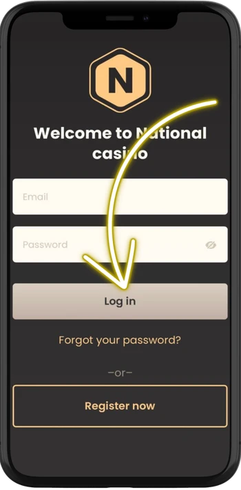 Nationalcasino tap to login