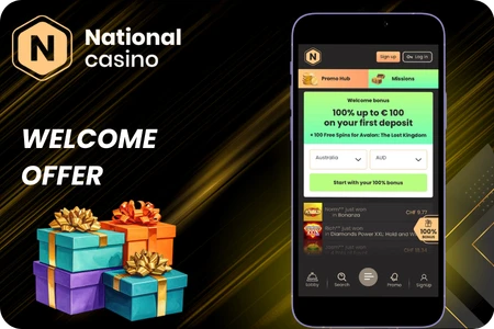 Nationalcasino welcome offer